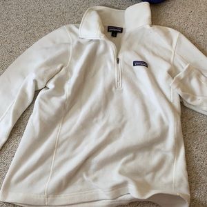 White Patagonia pullover
